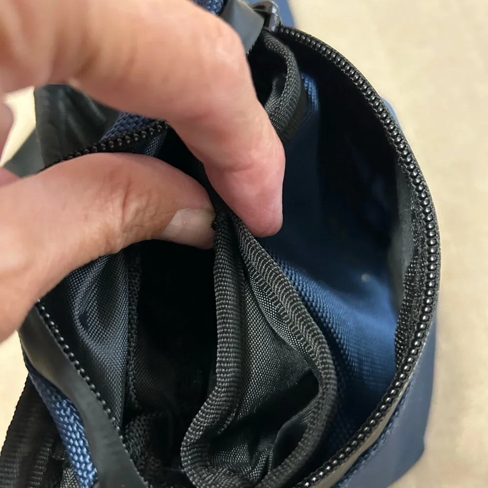 P.L.A.Y. Blue Explorer Pack (Dog Pouch) NWOT Never Used